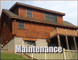  Cary, North Carolina Log Home Maintenance